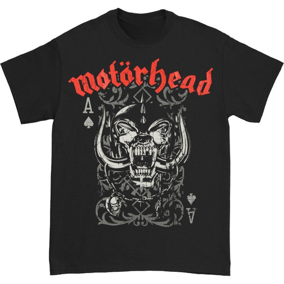 Playing Card Tshirt Motorhead Graphics Classic T-shirt - Picture 1 of 4